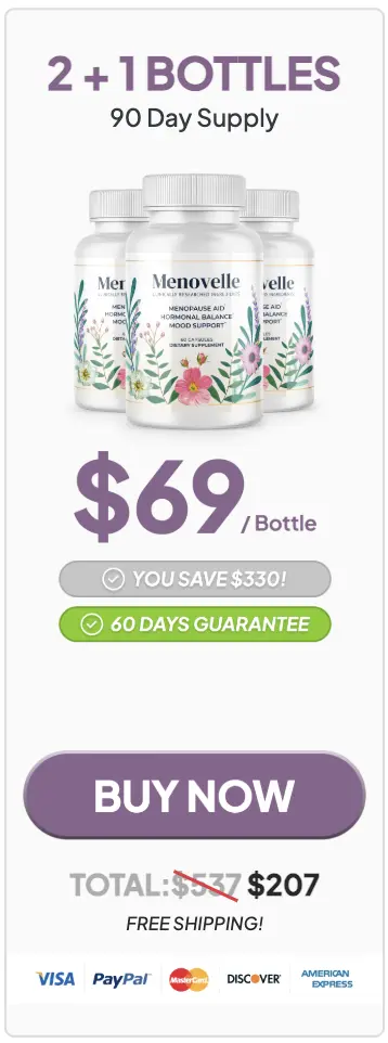 Menovelle order three bottles